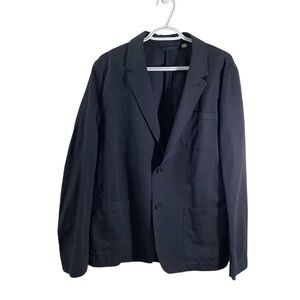 Vince Men's Linen Cotton Blend Utility Blazer Jacket